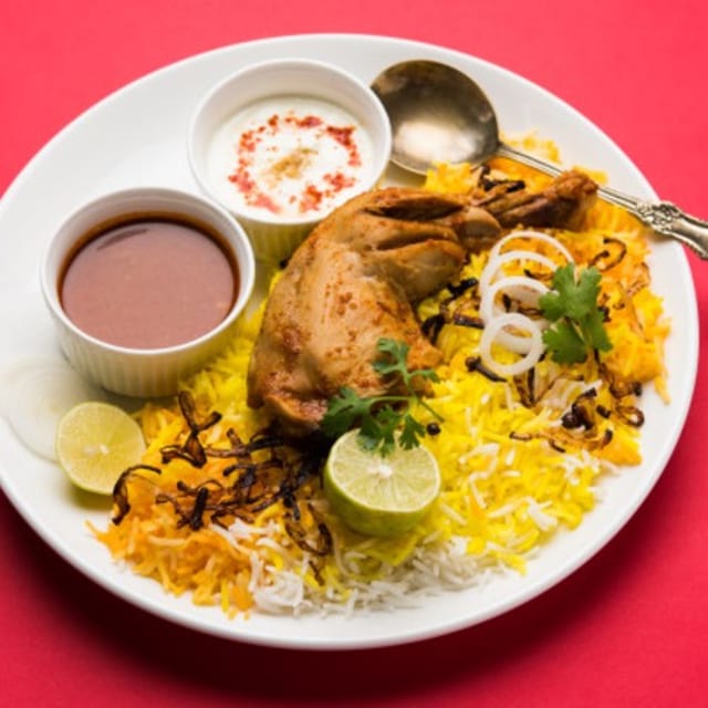 Chicken Tikka Biryani.