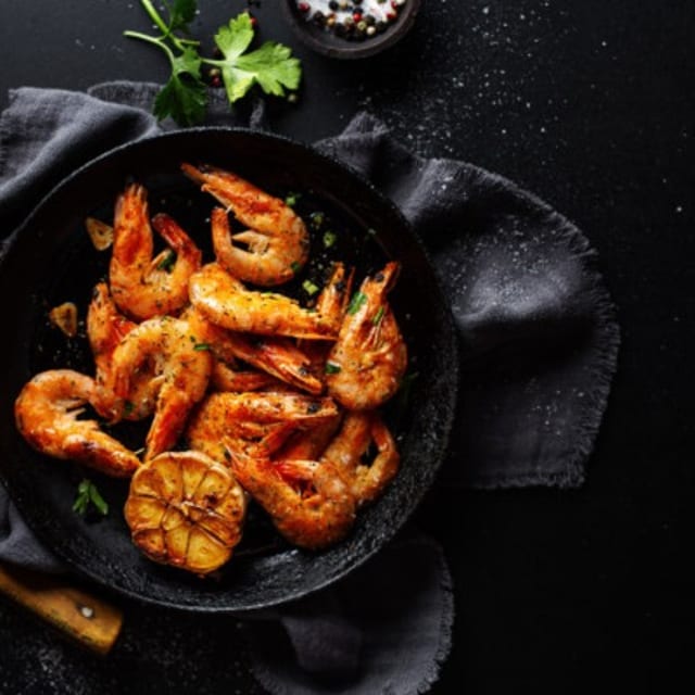 Tandoori Shrimp.