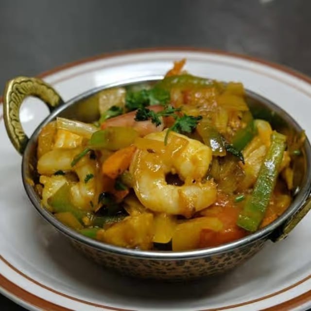 Shrimp Kadai.