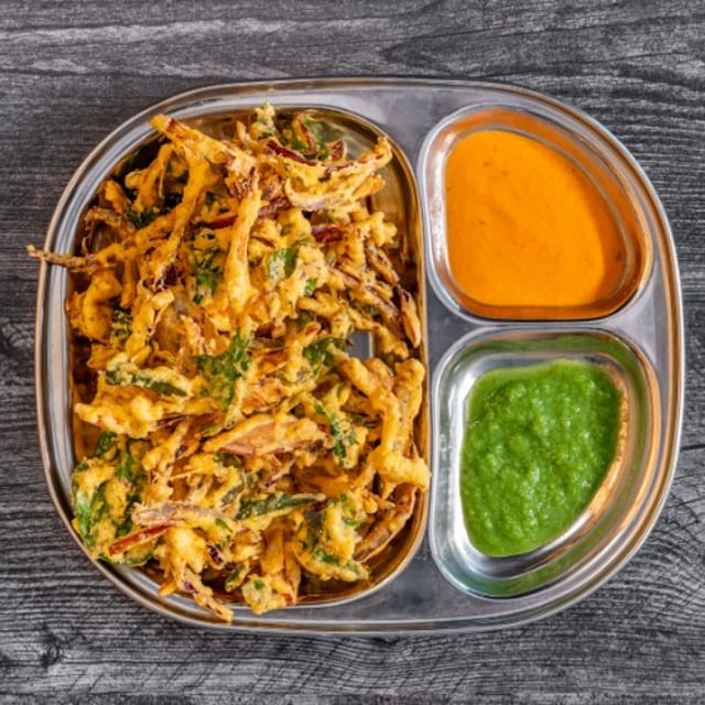 Vegetable Pakoras.