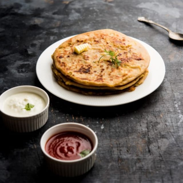 Aloo Paratha.