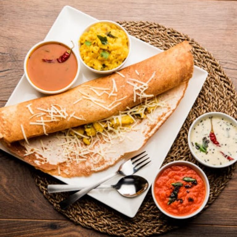 Delicious Masala Dosa and More Indian Delights