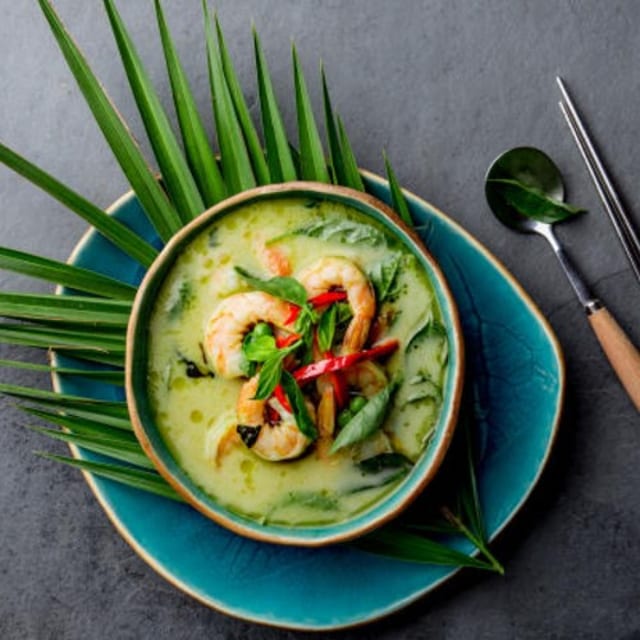 Shrimp Saag.