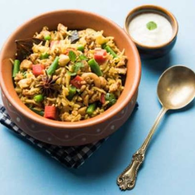 Vegetable Biryani.