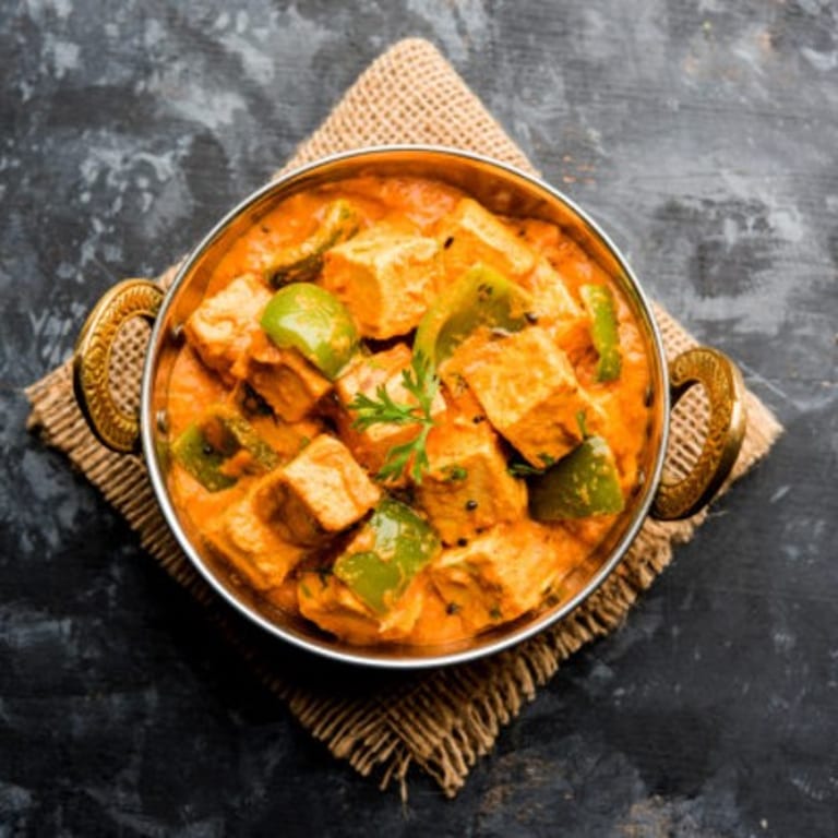 Delicious Shahi Paneer and Indian Cuisine